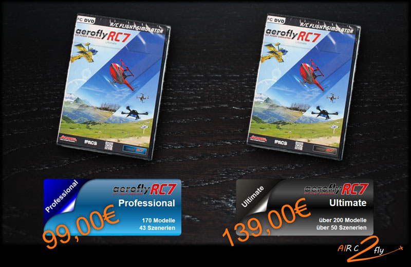 Versionen Aerofly 7